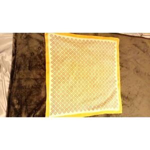 Vintage ray Strauss made in Italy cotton head scarf 24*24